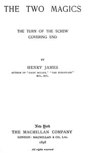 The Two Magics: The Turn of the Screw, Covering End